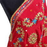 Gotta_phulkari_red with floral